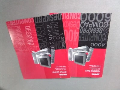 COMPAQ Deskpro 4000 6000 Guía de referencia y carpeta de introducción 1/2" de grosor Foto 1 de 4