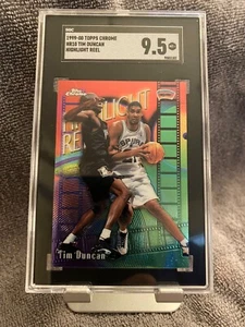 1999-00 Topps Chrom - Highlight Walzen #HR10 Tim Duncan SGC 9.5 - Bild 1 von 1