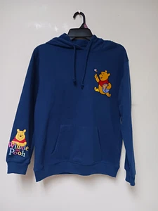 Winnie the Pooh Hoodie Blue New Size Small - Picture 1 of 3
