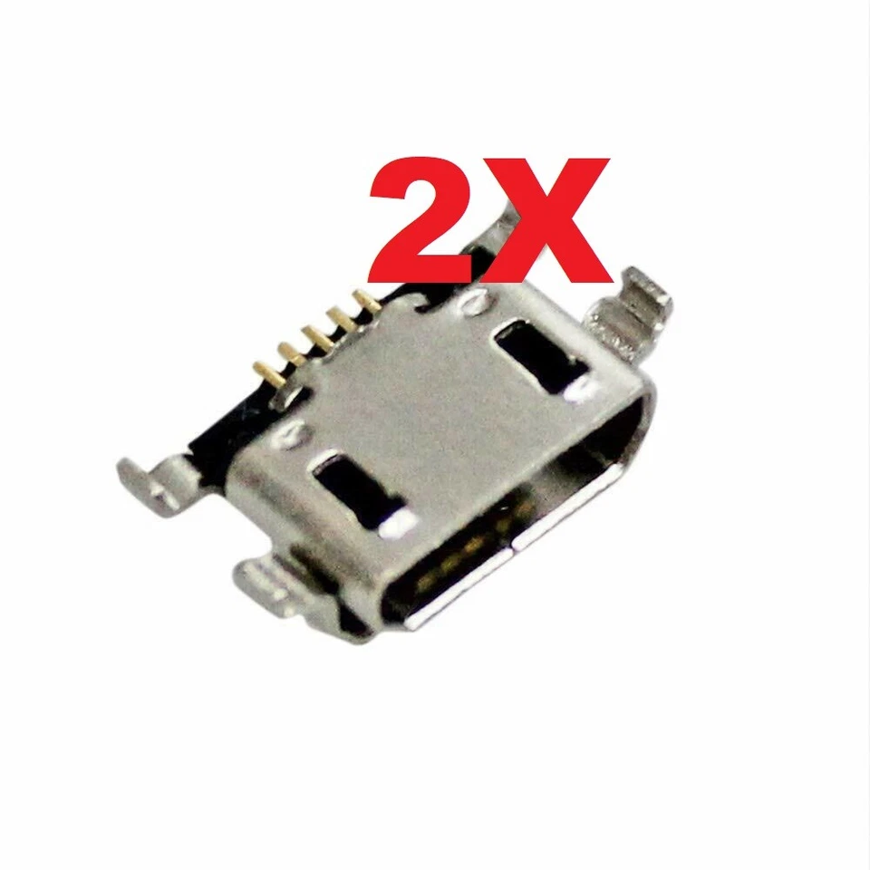 2X Amazon Fire HD 8 L5S83A Conector Base Micro USB Cargador Puerto de Carga Foto 1 de 1