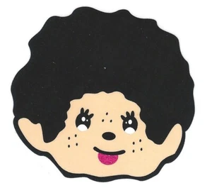 2.5X2.5" Monchichi PLANCHA TRANSFERENCIA Calor Vinilo Japonés モンチッチ Monchhichi Monkey - Imagen 1 de 1