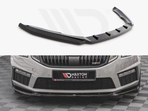 Difusor difusor frontal estiramiento facial diseño V3 para Skoda Octavia RS MK3 Maxton - Imagen 1 de 4