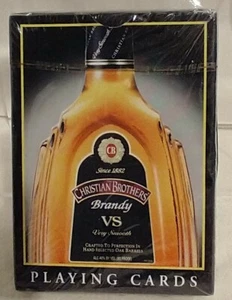 CHRISTIAN BROTHERS BRANDY VS PLAYING CARDS NEW SEALED IN BOX - Picture 1 of 3