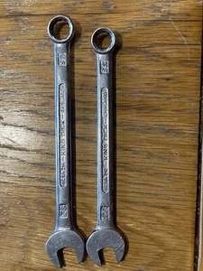King Dick 3/8 und 7/16 Kombischlüssel, schöner Zustand, Chrom sehr gut. - Bild 1 von 2