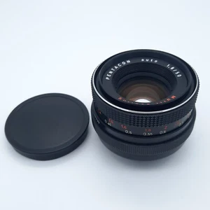 Pentacon Auto 50mm f1.8 - Red Multi Coated - M42 Screw Mount - Manual Focus Lens - Picture 1 of 8