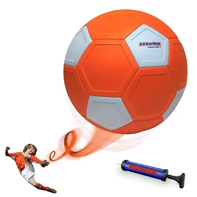 Kickerball - Curve and Swerve Soccer Ball/Football Toy Frustration free package