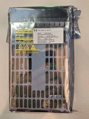 HPE 300GB FC  15K 3.5" HDD 454411-001  *NEW  sealed in org static bag* - Image 1 of 3