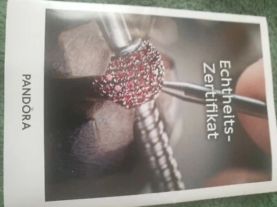 Pandora Anhänger Silber Eule und Eule mit Schrift und Zertifikat Neu - Bild 1 von 4