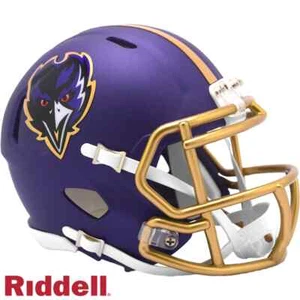 *SALE* BALTIMORE RAVENS ON-FIELD ALTERNATE  SPEED MINI NFL FOOTBALL HELMET! - Picture 1 of 1