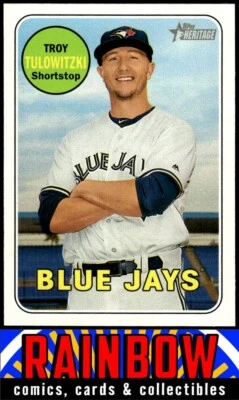 2018 Topps Heritage #98 Troy Tulowitzki - Image 1 of 2