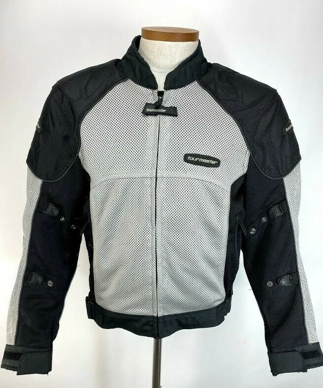 TourMaster Mesh Intake 3.0 Textile Motorcycle Jacket Silver NWT $210 Size Small  Foto 1 de 4