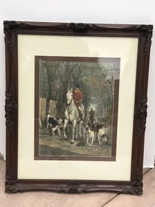 Engraving by E.G. Hester~ “ Morning” Painted by EAS Douglas~ Matted ~ Framed - Picture 1 of 5