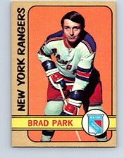 VINTAGE HOCKEY CARD OPC 1972 NEW YORK RANGERS BRAD PARK  NO99