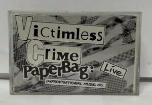 #173 Paper Bag CASSETTE jazz Victimless Crime LIVE, 1985, VG+ - Picture 1 of 12
