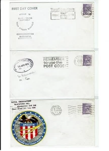 Apollo 16 UNITED KINGDOM April 1972 Space Tracking Stations 5 Covers !! - Picture 1 of 2