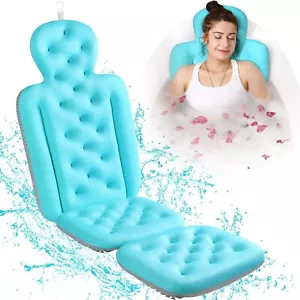 Full Body Bath Pillow for Bathtub, Thick Bathtub Cushion with Laundry Bag, Luxur - Picture 1 of 5