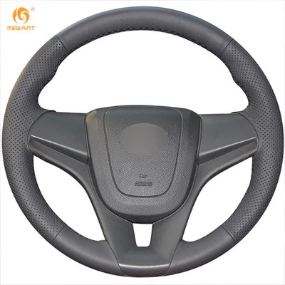 Cubierta de cuero del volante para Chevrolet Cruze 2009-14 Aveo Holden Cruze #CH01 Foto 1 de 4