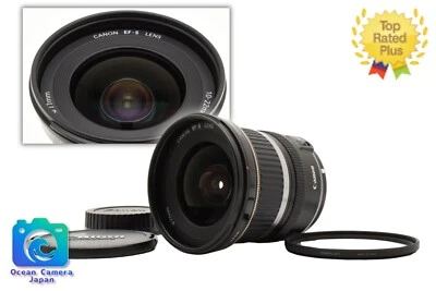 [Excelente COMO NUEVO] Lente zoom gran angular Canon EF-S 10-22 mm f3,5-4,5 USM SLR JAPÓN #529 Foto 1 de 4