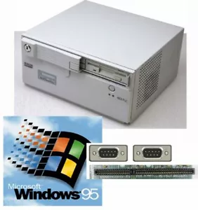 Computer With PCI Isa Windows 95 Intel 1200 MHZ 256 MB USB RS-232 Lan Lpt W30 - Picture 1 of 1