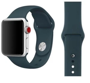 Original Apple Sport Armband M/L 42/44/45mm MQUX2ZM/A Dark Teal - Bild 1 von 1