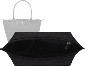 Purse Organizer Insert for Le Pliage,Tote Bag Organizer Insert Multi Pocket Felt - Picture 1 of 12