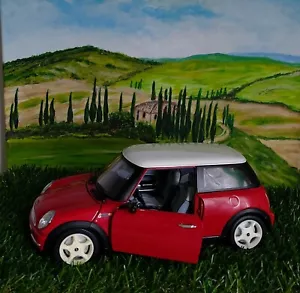 Modellino Auto Mini Cooper 2001 burago scala 1:18 - Foto 1 di 12