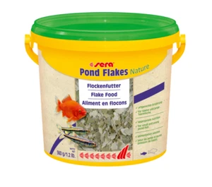 Sera Pond Flakes Nature 560g 3.8Lt Staple Food for Pond Goldfish Koi Gold Fish - Picture 1 of 2