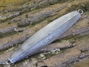 Plantilla de señuelo de pesca suave de 12 oz ava diamante sin acabado sin gancho combinamos envío - Imagen 1 de 1