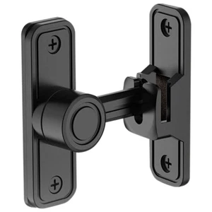 Heavy Duty Gate Latches 90 Degree Right Angle Barn Door Lock Anti-Theft6992 - Foto 1 di 19