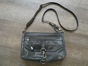 The Sak Y2K Small Shoulder Cross Body Purse Bag Black Silver Adjustable Strap - Picture 1 of 17