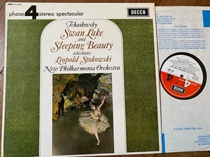 PFS 4083 Tchaikovsky Swan Lake & Sleeping Beauty / Stokowski / NPO - Picture 1 of 1