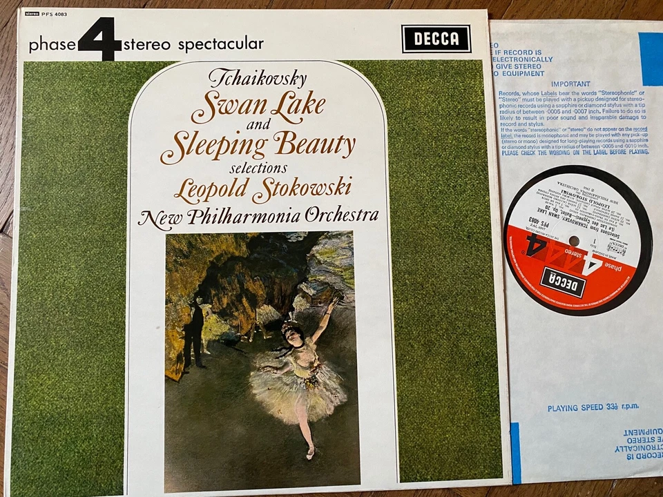 PFS 4083 Tchaikovsky Swan Lake & Sleeping Beauty / Stokowski / NPO - Image 1 of 1