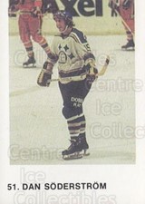 1973-74 Swedish Hockey Stickers #51 Dan Soderstrom