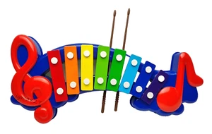 Sensory Play Kids 8-Note Colourful Xylophone 3+ Years - Picture 1 of 2