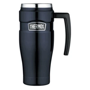 Thermos Stainless King Vacuum Insulated Durable Travel Mug Midnight Blue 470ml - Picture 1 of 1