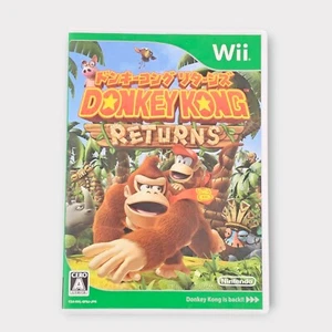Donkey Kong Country Returns Nintendo Wii NTSC-J Platformer Game Japanese Import - Picture 1 of 5