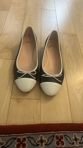 JCrew Women Ballet Kiki Color Block Flats Size 7 - Picture 1 of 4