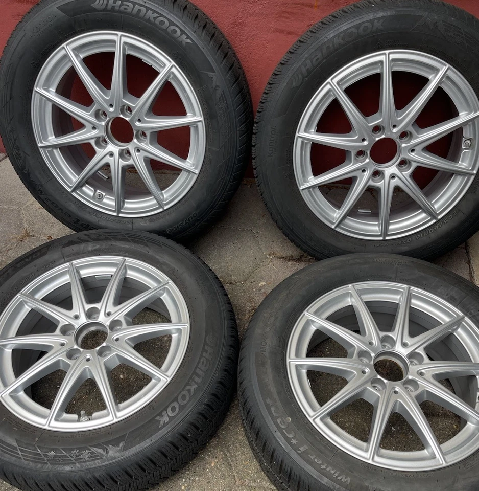 Mercedes A1774011100 Alufelgen Winterräder CLA 118 A177 B247 Klasse 205/60 R16 - Bild 1 von 4