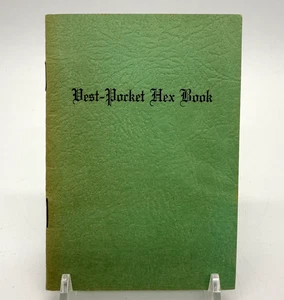 1962 Vest-Pocket Hex Book Translated from Secret 1820 Pennsylvania Dutch Books - Picture 1 of 13