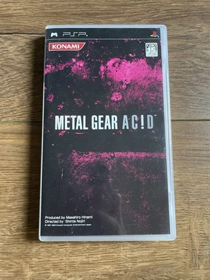 PSP Metal Gear Acid Japan Playstation Portable game US Seller - Image 1 of 4