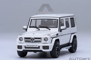 1/64 Mercedes-Benz AMG G63 Gloss White 2017 Diecast Model Car By AUTOart 20112 - Picture 1 of 8