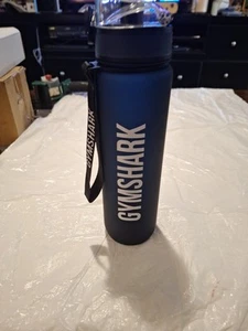 Gymshark borraccia sportiva unisex a scatto e cinturino nero 36 once fluide - Foto 1 di 4