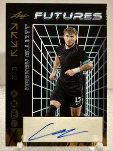 2024 Leaf Futures Multi Sport - GREEN AUTO #A-HE1 Harvey Elliott 12/99 Soccer - Picture 1 of 2