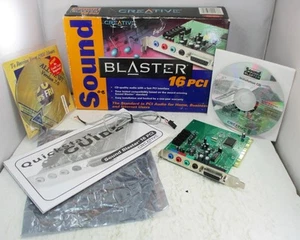 Carte Creative Sound Blaster 16 PCI CT4740 - Retro Computing - Testée et fonctionnelle - Photo 1/12