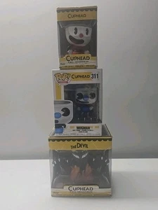 CupHead Funko Lot 3 figures - Picture 1 of 20