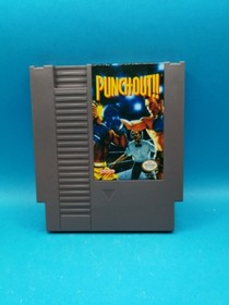Nintendo NES Punch-Out!! Game and Manual