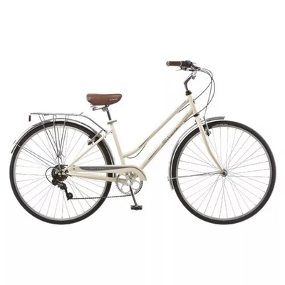 BICICLETA HÍBRIDA SCHWINN GATEWAY 700C/28” MUJER - CREMA Foto 1 de 4