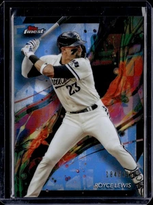 2024 Finest Royce Lewis Sky Blue Refractors 184/325 - Bild 1 von 2