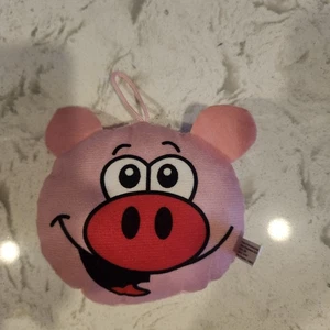 4 Zoll Smiley rosa Schwein Plüschtier - Bild 1 von 10