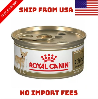 Comida húmeda para perros adultos Royal Canin Breed Health Nutrition Chihuahua lata de 3 oz (24 unidades) Foto 1 de 4
